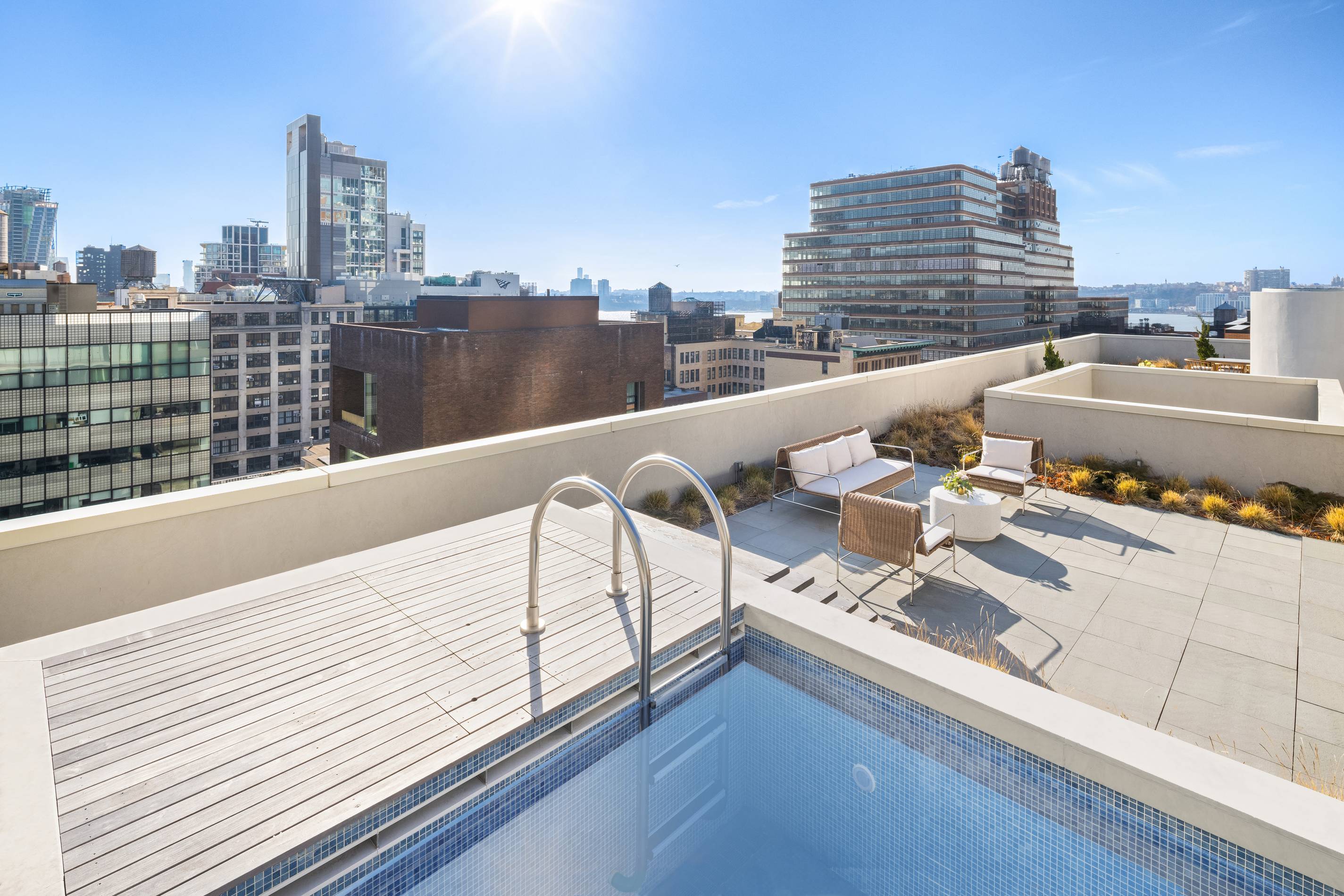 Luxury NYC Homes with Private Rooftop Pools
