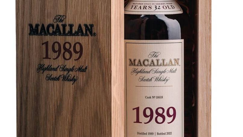 The Macallan Unveils Exclusive $18K Fine & Rare 1989 Whiskey
