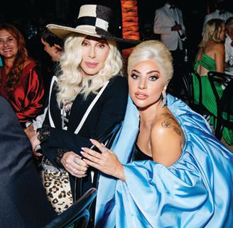 Cher and Lady Gaga, and Ava DuVernay and Regina King at the Academy Museum’s opening gala. BY HUNTER ABRAMS