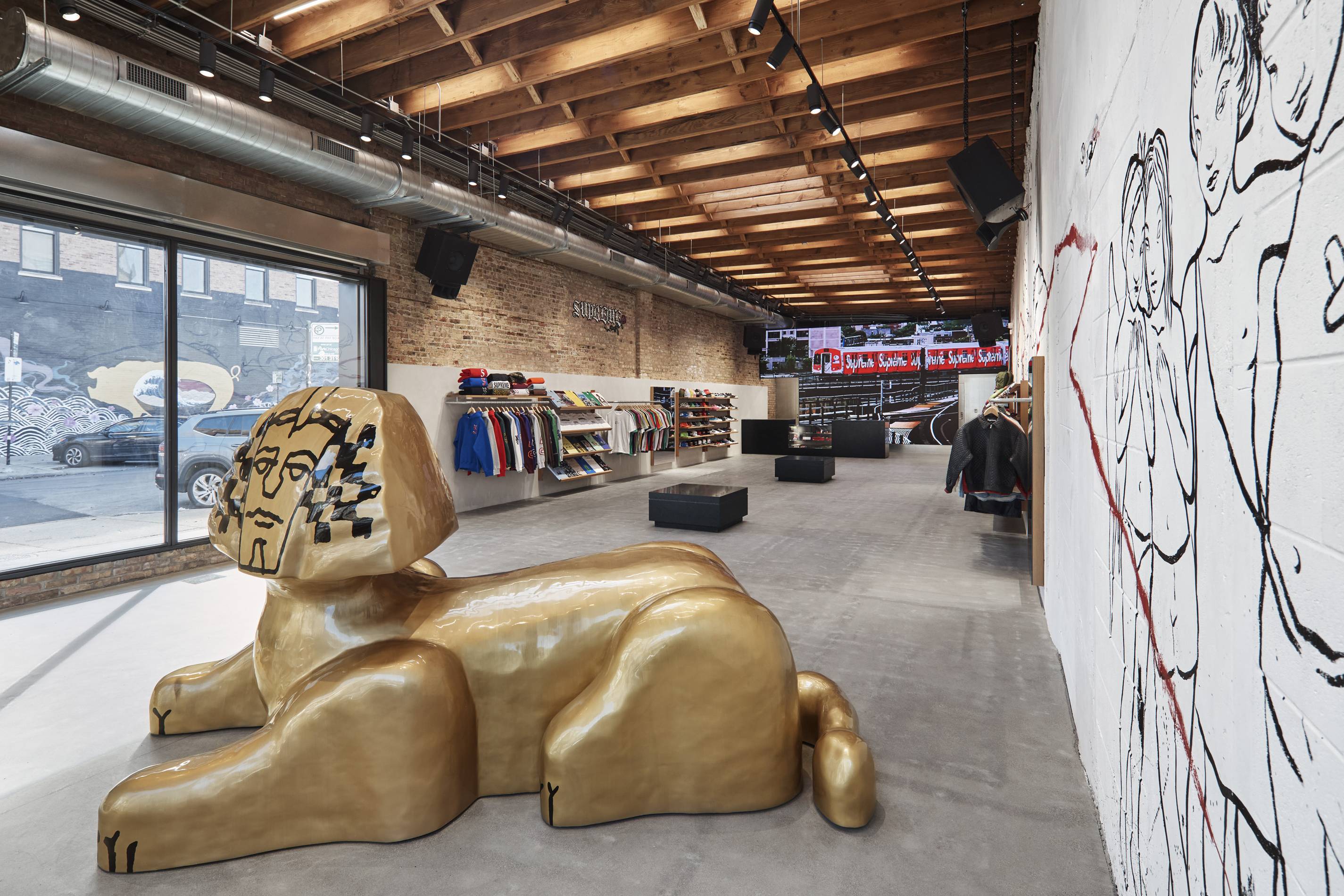 専用！supreme shop logoブルックリン シカゴセット Supreme Opens First Chicago Store in Iconic Wicker Park