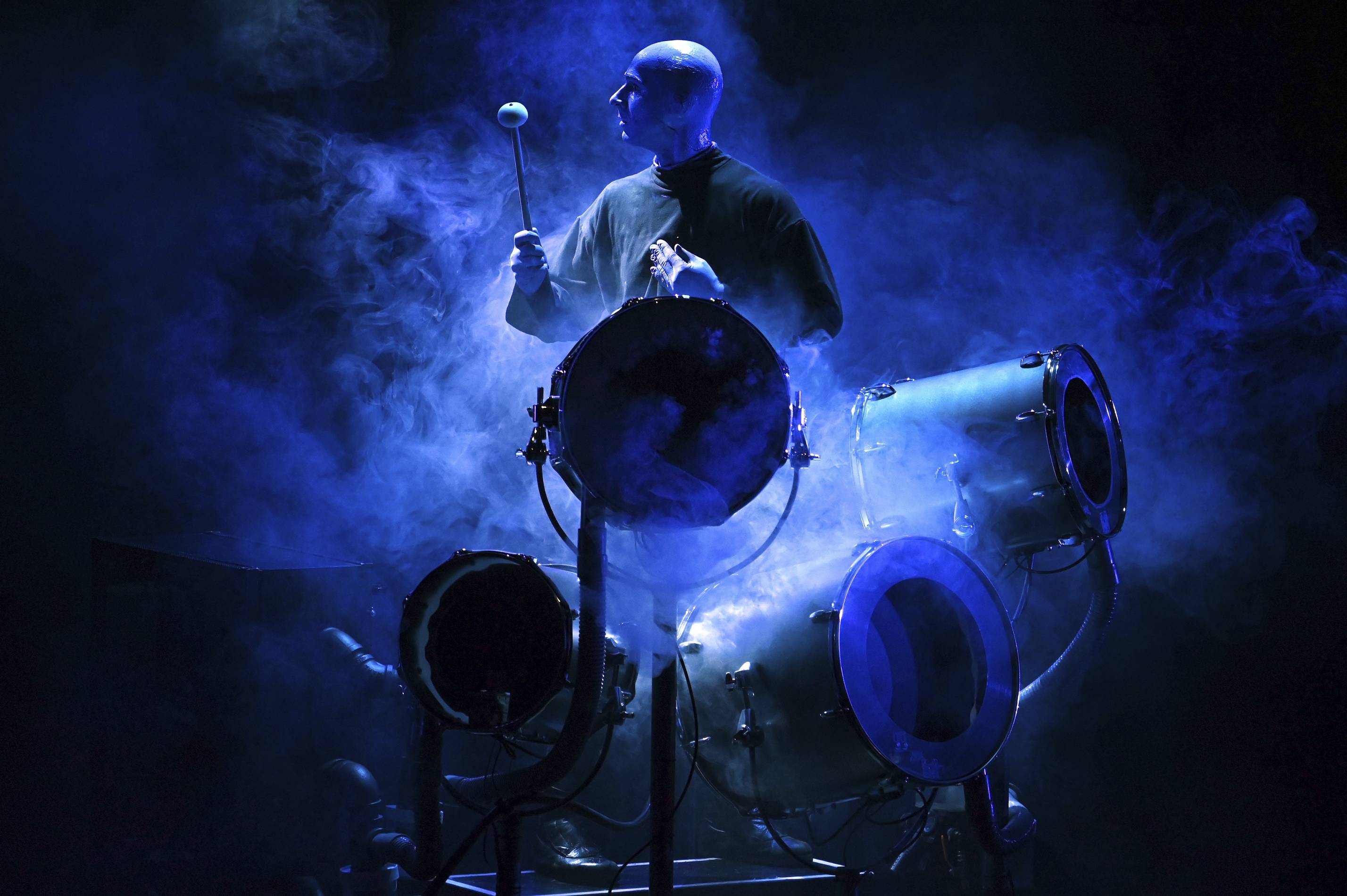 Blue Man Group's LED Suits Transform Las Vegas Show