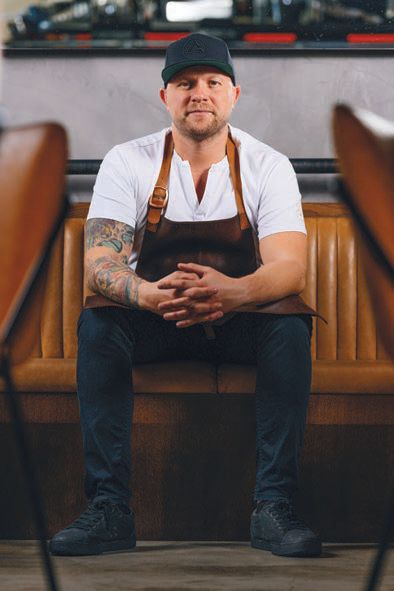 Chef Jeremy Ford PHOTO COURTESY OF GROVE BAY HOSPITALITY GROUP