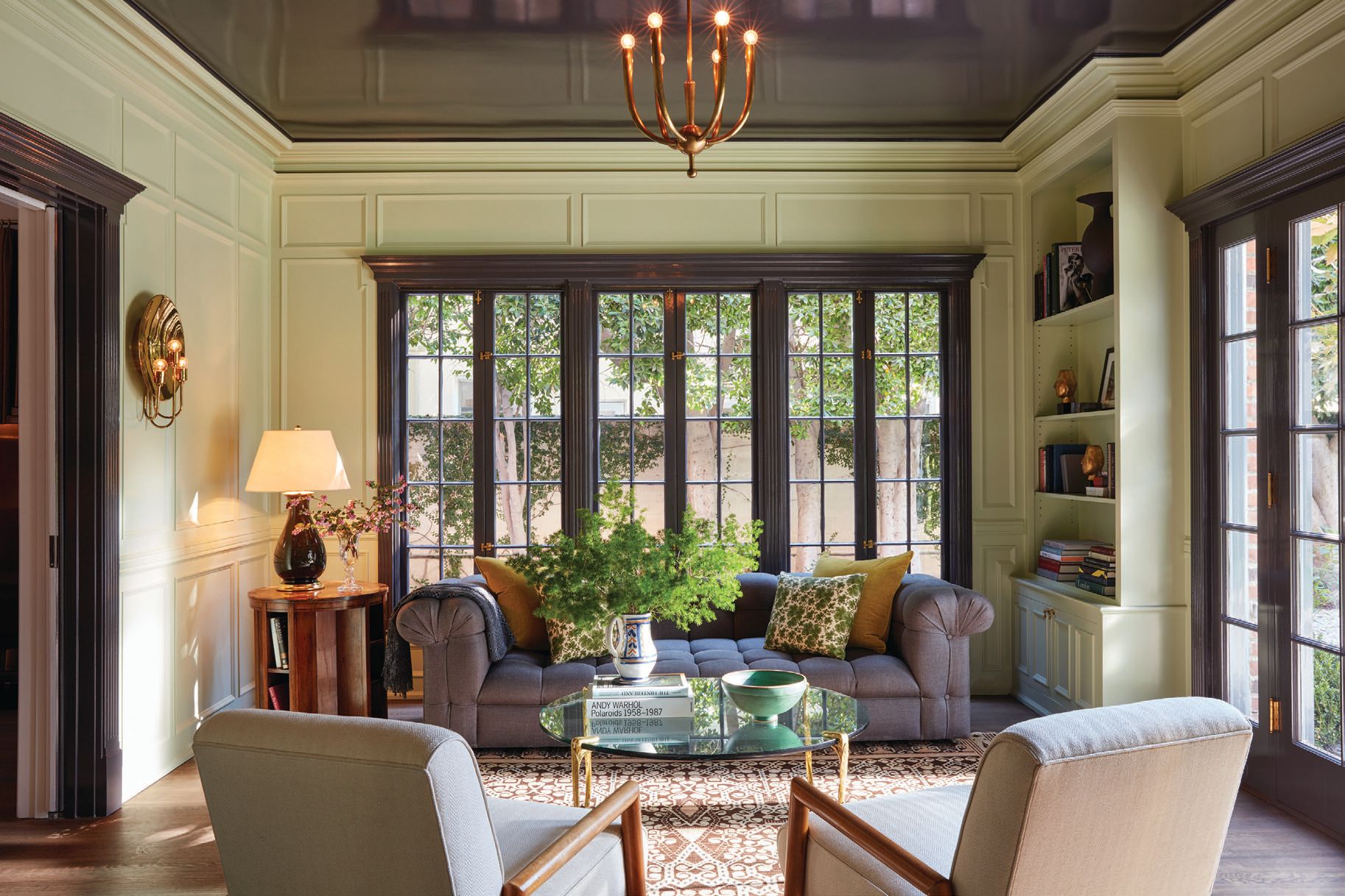 Cozy Tudor Makeover by Nickey Kehoe: A Hancock Park Gem