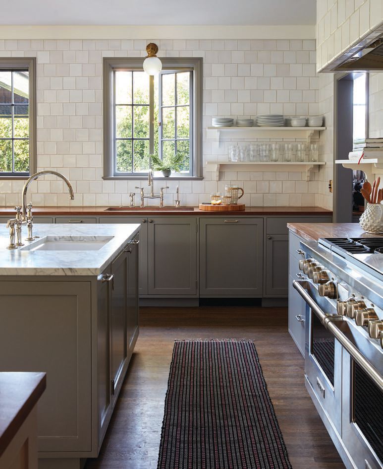 Cozy Tudor Makeover by Nickey Kehoe: A Hancock Park Gem