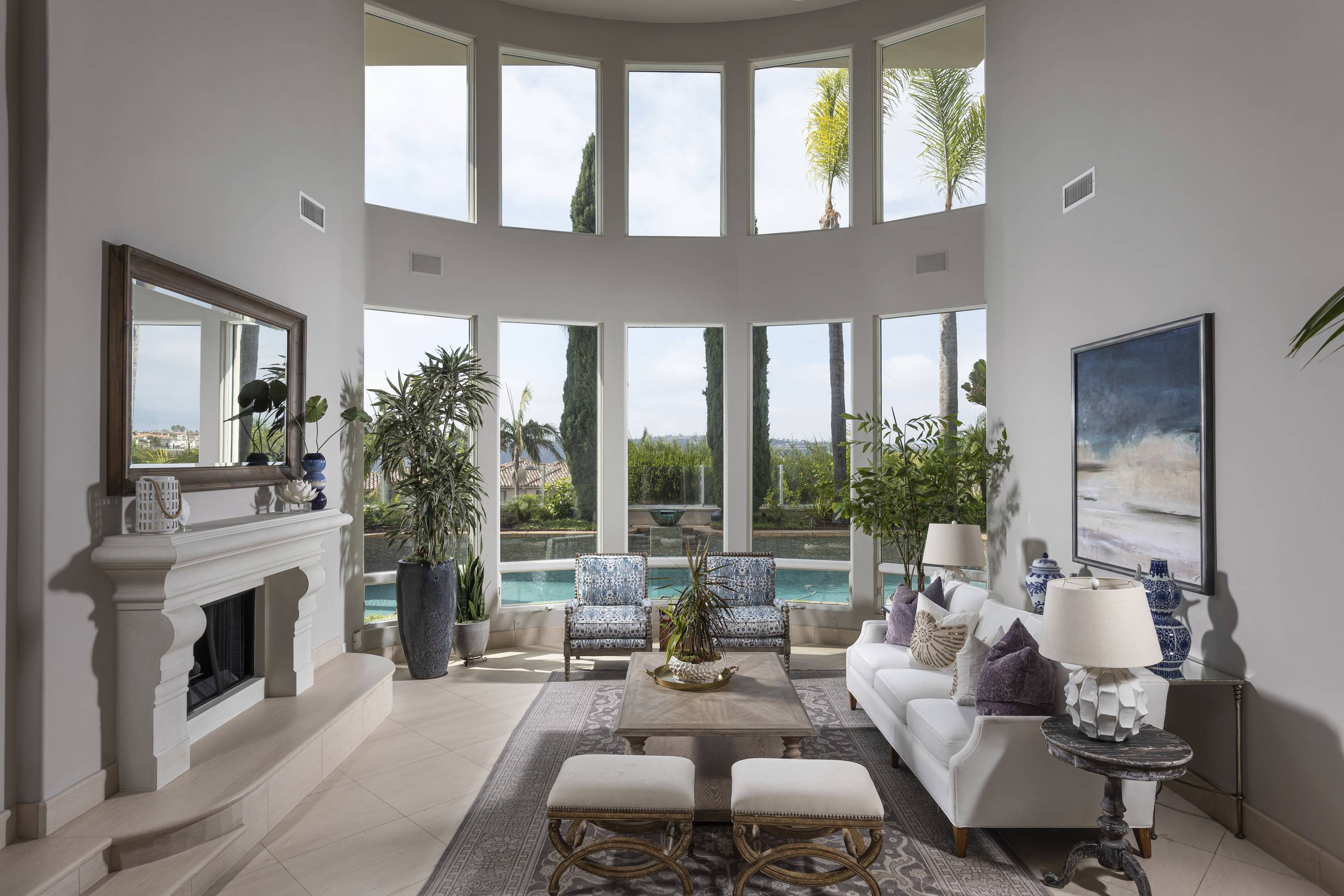 Nestled on a sprawling corner lot, 21 Old Ranch Road is made of six bedrooms and seven-and-a-half-bathrooms. It is listed for $7.5 million.