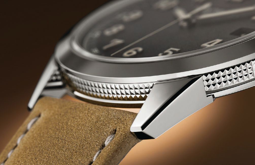 The Clous de Paris hobnail pattern typical of the Manufacture. PHOTO COURTESY OF PATEK PHILIPPE