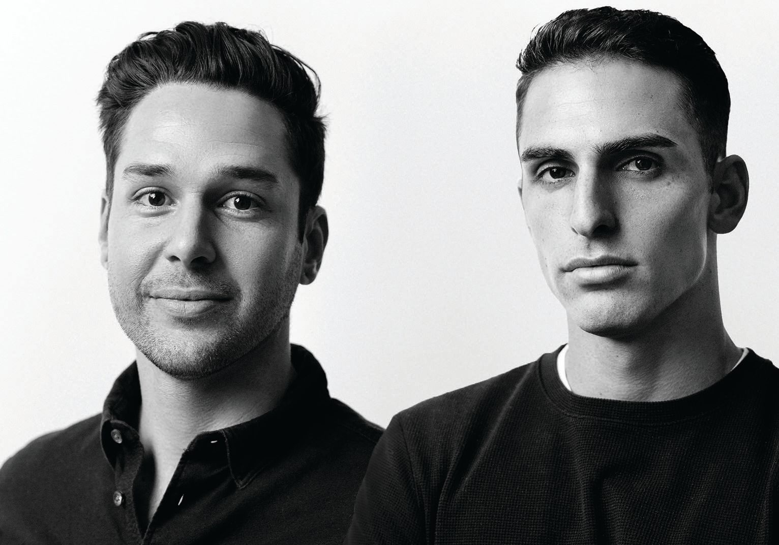 Minimal Living Concepts founders Jared Amzallag (left) and Zander Diamont.  PHOTOS COURTESY OF MINIMAL LIVING CONCEPTS