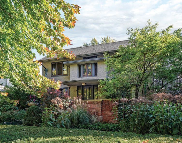 The E.E. and Rossie Roberts House is just one of the abodes featured on the Wright Plus Architectural Housewalk JAMES CAULFIELD