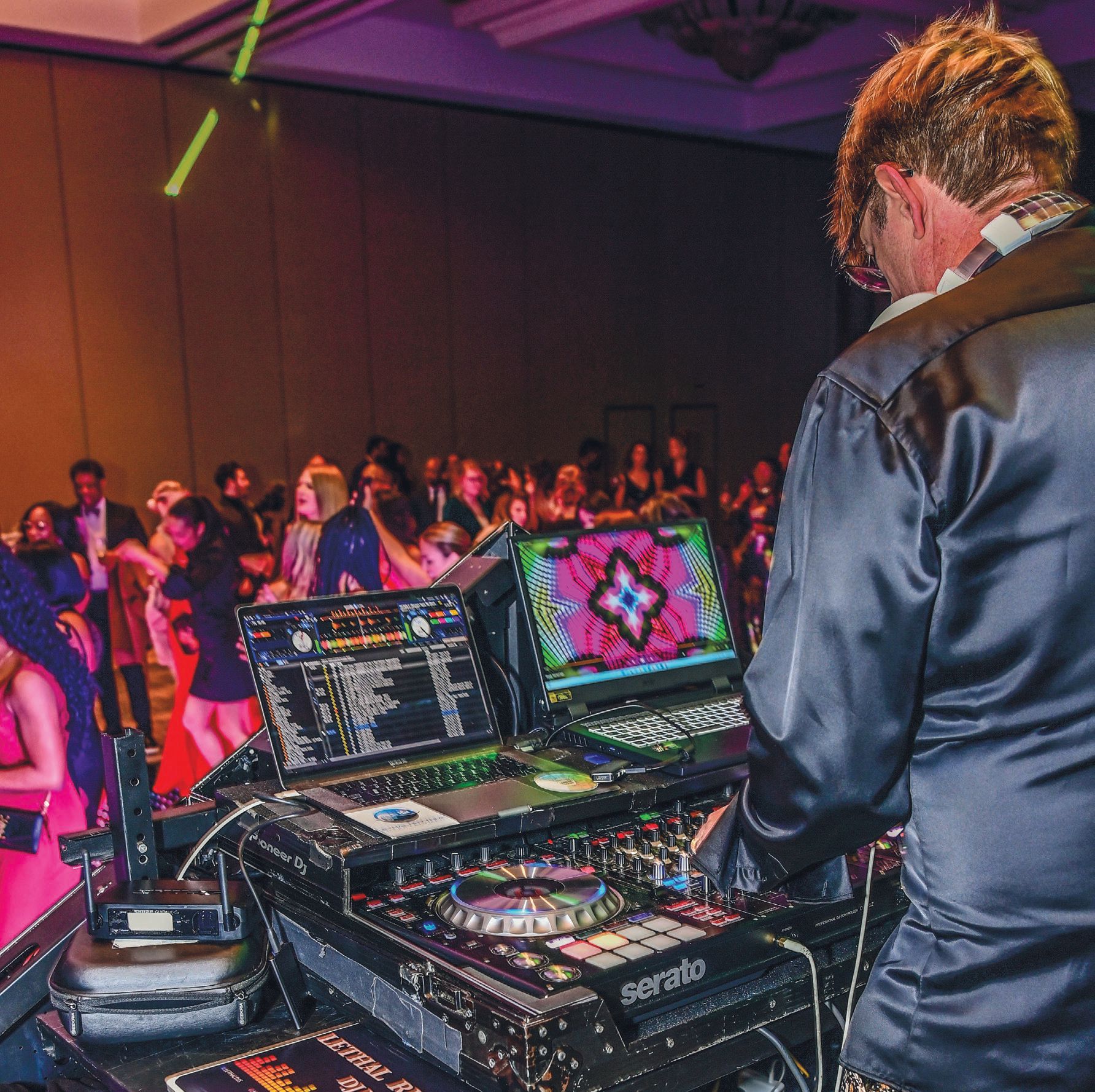 There isn't anything lethal about DJ Joel Rabe's mixes other than the way they transform average events into killer parties