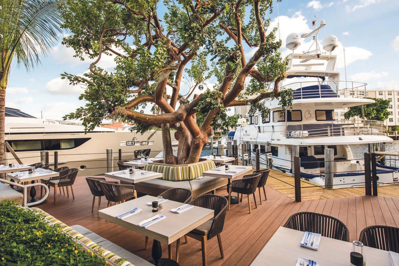 The dining area at Boatyard PHOTO: COURTESY OF THE RESTAURANT PEOPLE