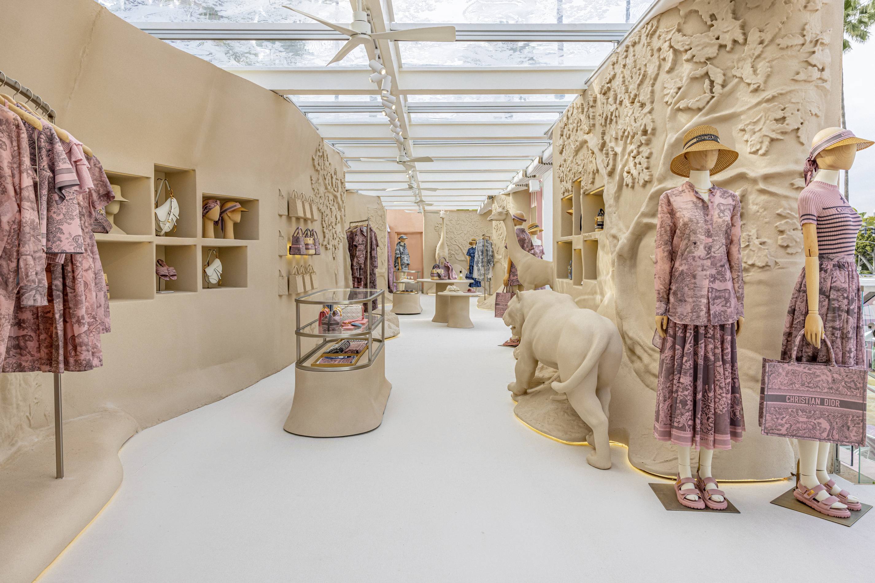 Dior's Stylish Poolside Pop-Up at Beverly Hills Hotel
