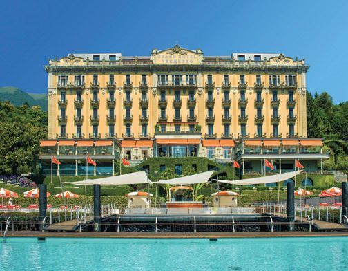 Grand Hotel Tremezzo opened in 1910. PHOTO: COURTESY OF GRAND HOTEL TREMEZZO