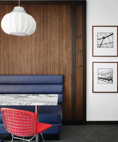 WHILE RENOVATING HERBERT BAYER’S MIDCENTURY GUEST QUARTERS AT ASPEN MEADOWS, THE SUOMI DESIGN WORKS TEAM DISCOVERED VALUABLE HERITAGE PIECES ALONG THE WAY.