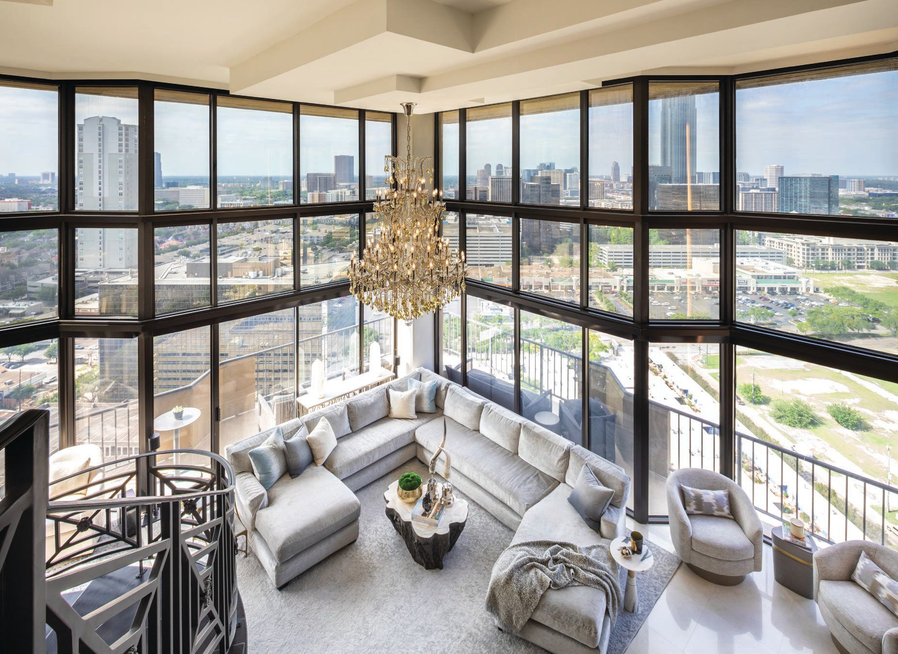 Image showcasing Sexy Penthouse Makeover in Houston: A Design Masterpiece