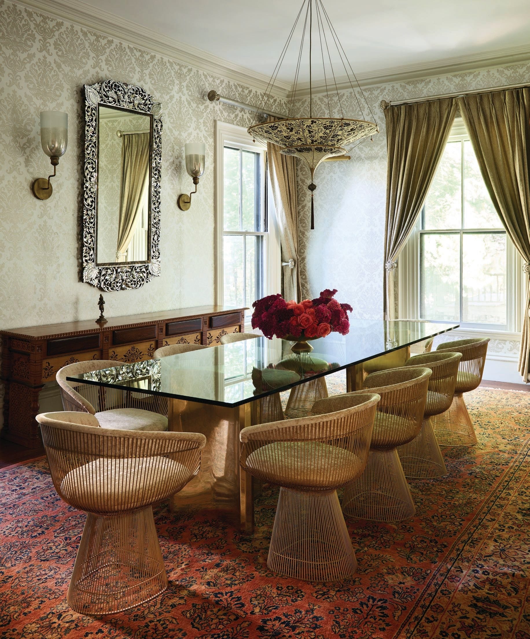 Imperial Design Elegance in Cambridge Home