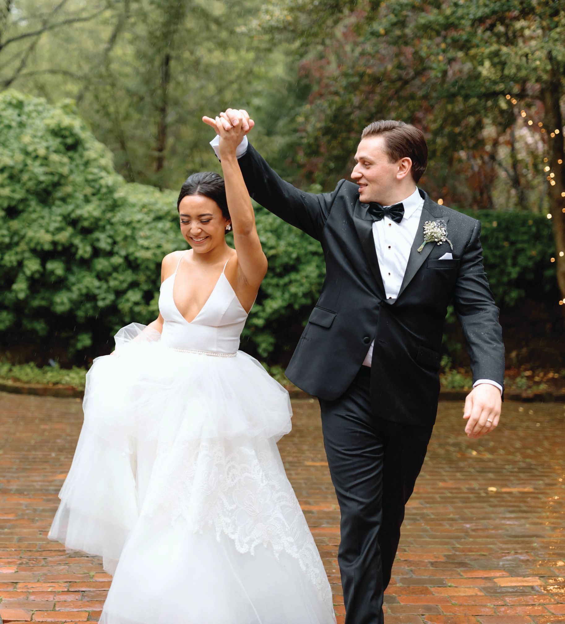 Antonia and John, styled by Nancy Amoroso.