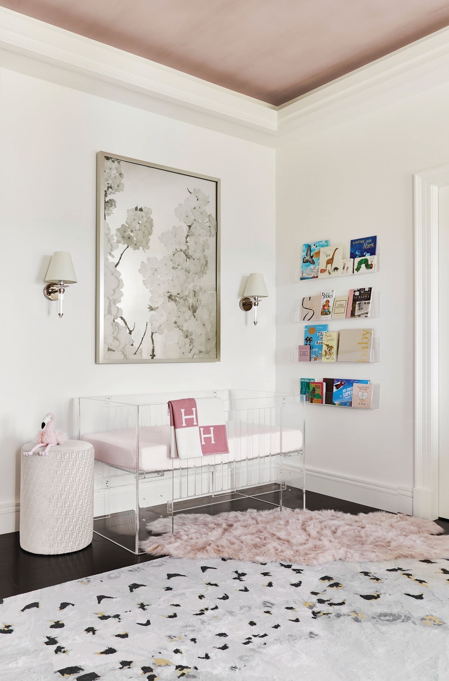 Dreamy Beverly Hills Nursery Design by Little Crown Interiors