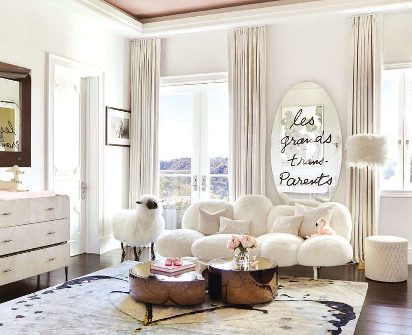 Dreamy Beverly Hills Nursery Design by Little Crown Interiors