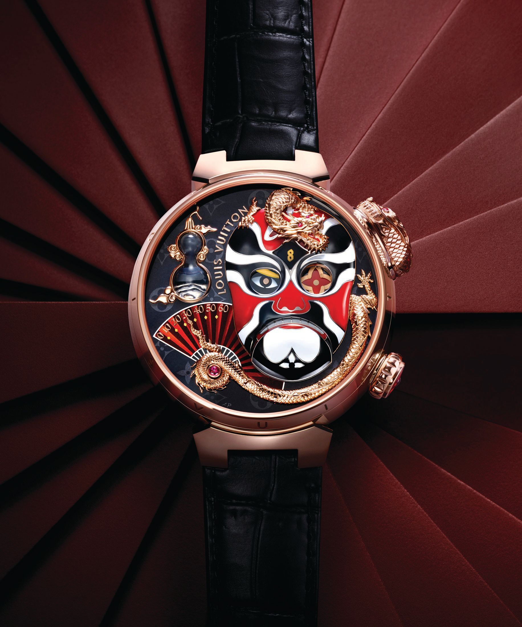 Louis Vuitton's Tambour Fiery Heart: A Watchmaking Marvel