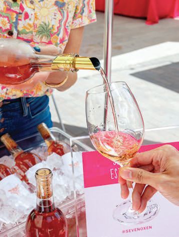 Rosé the SLO Way is Hotel San Luis Obispo’s third annual wine festival, a perfect way to usher in spring and summer in Silicon Valley. PHOTO BY MATT BEARD AND BERNARD LETENDRE