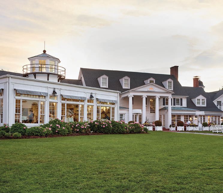 The historic property originally began as a farm after the War of 1812.  PHOTO BY THE INN AT PERRY CABIN