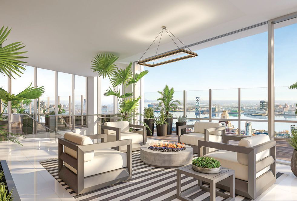 Luxury Philadelphia Penthouses: Unmatched City Living - Luxury Walnut Ceiling Penthouses Trends