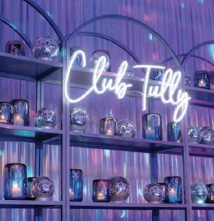 HMR Designs transformed the Saint Ignatius cafeteria into “Club Tully” for a disco-inspired afterparty Photographed by Ben Finch