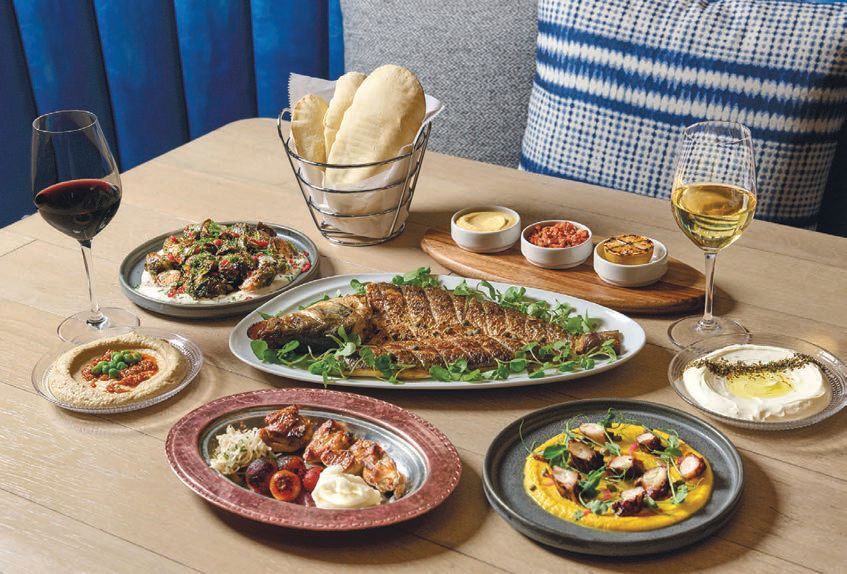 Zaytinya dinner spread PHOTO: BY SALAR ABDUAZIZ