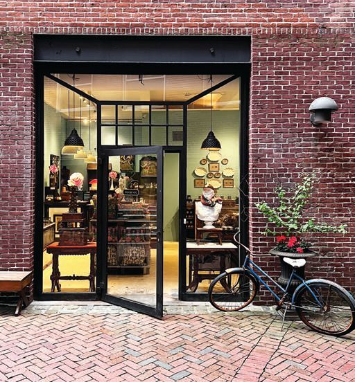 the exterior of Patch NYC’s shop 				in the South End. PHOTO: BY DON CARNEY