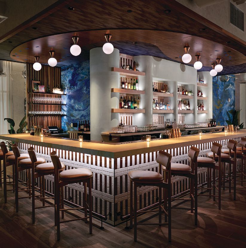 The welcoming lounge bar awaits. CHRISTOPHER ROHRER/COURTESY OF TABLEONE HOSPITALITY