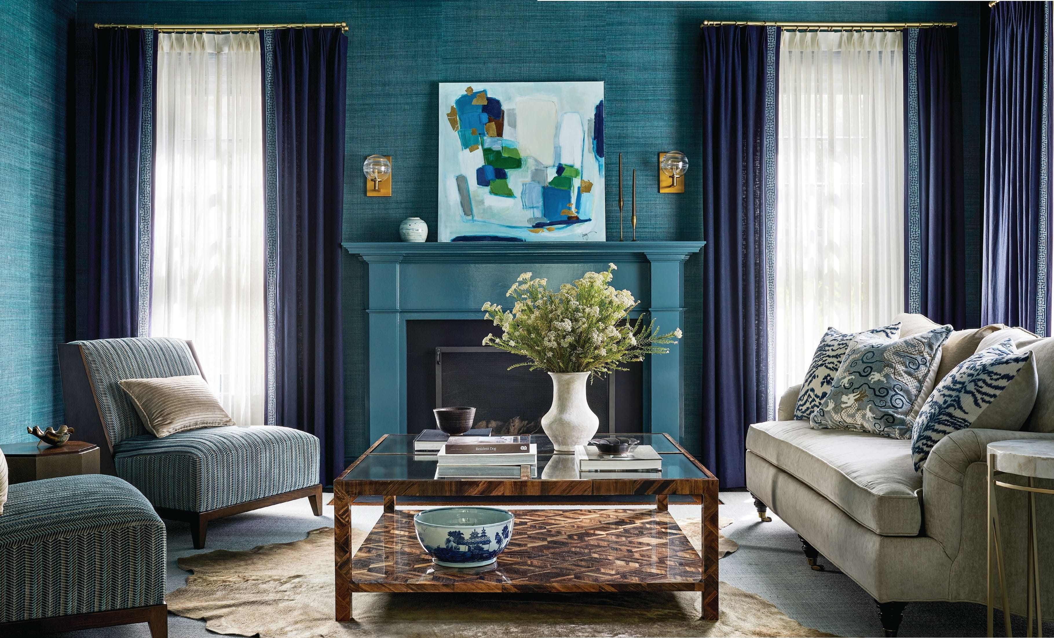 Chevy Chase Home Transformation: Colorful & Stylish Living