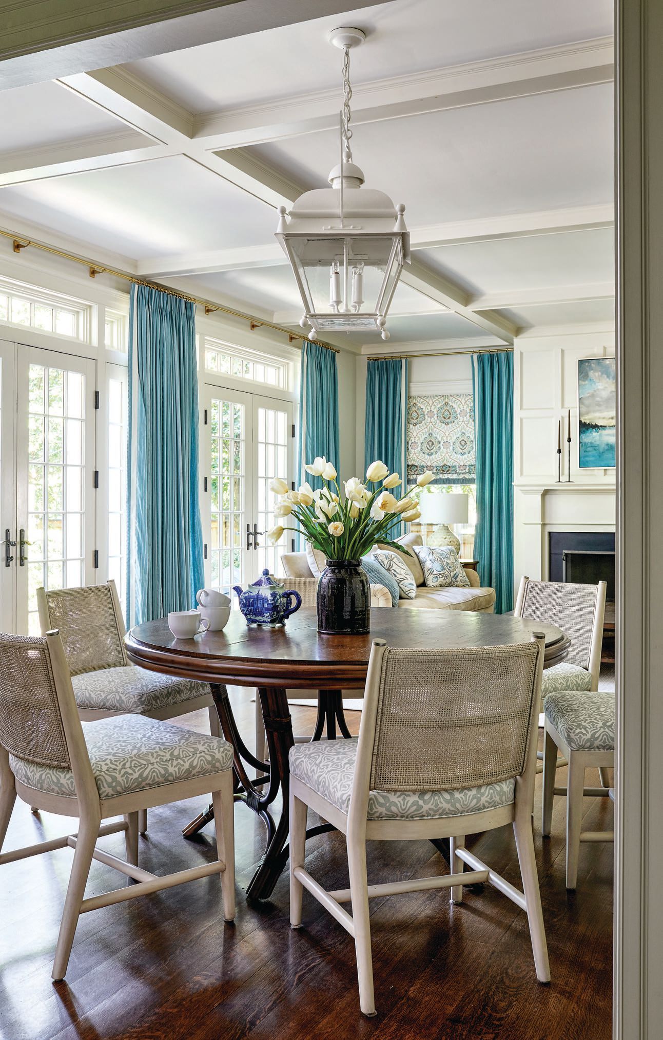 Chevy Chase Home Transformation: Colorful & Stylish Living