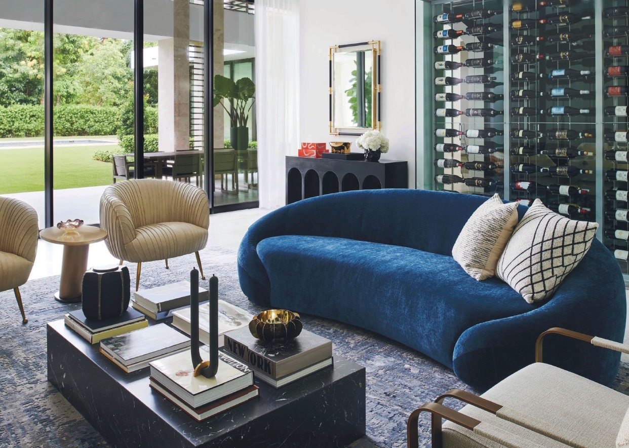 Sleek Miami Home: Bold Design Meets Family Comfort