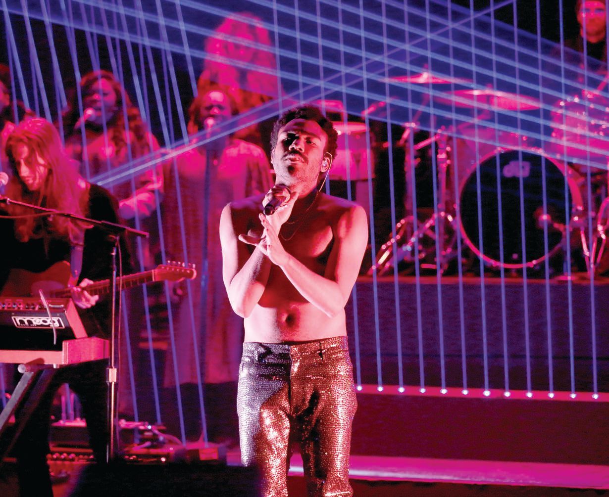 Childish Gambino performs at the American Airlines Center on Sept. 11. PHOTO BY: ANDREW LIPOVSKY/NBCU PHOTO BANK/NBCUNIVERSAL/GETTY IMAGES