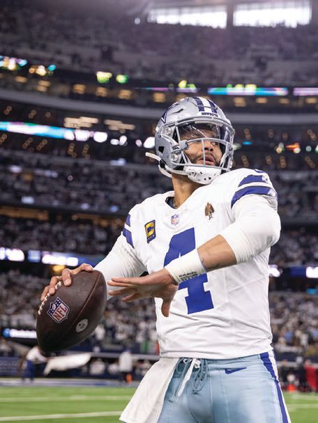 Catch star-quarterback Dak Prescott at the Dallas Cowboys’ first home game on Sept. 15. PHOTO BY: MICHAEL OWENS/GETTY IMAGES