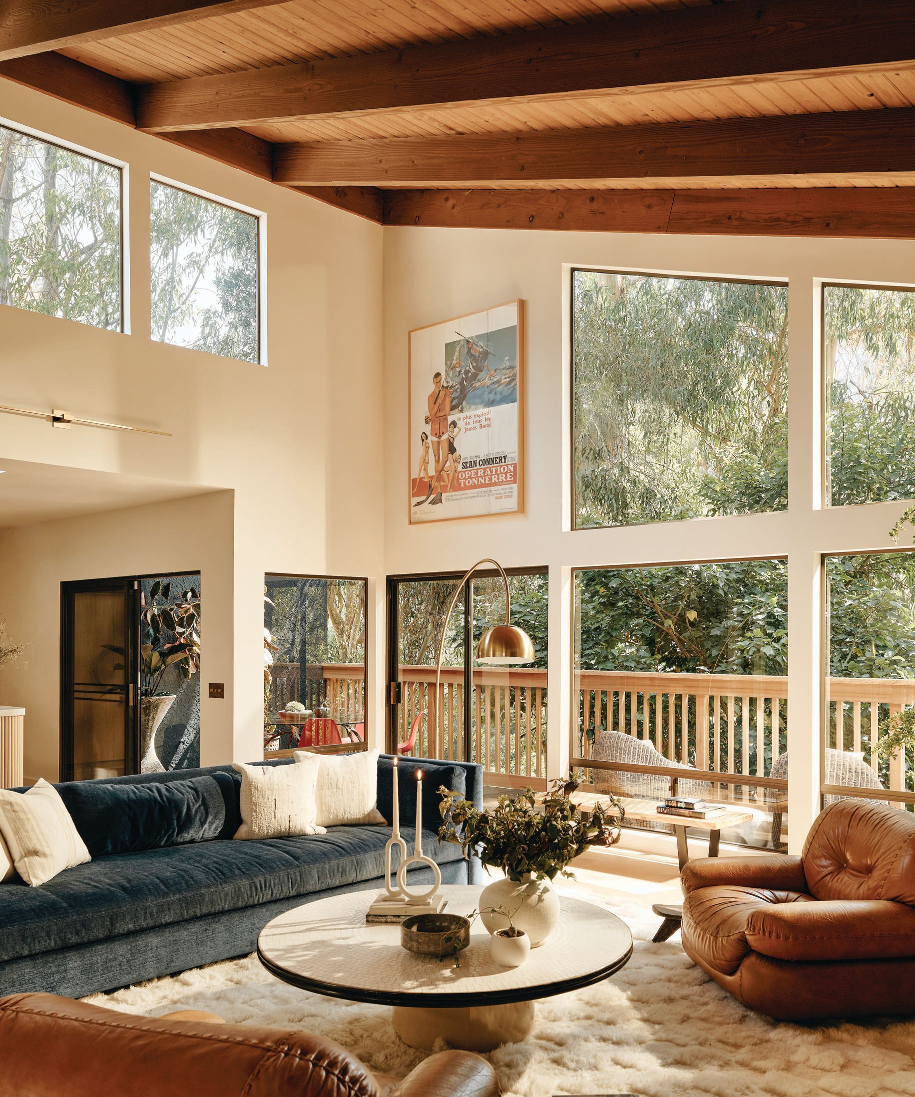 Historic Brentwood Home Revamped with Midcentury Charm