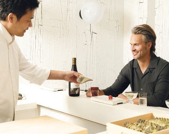 “The omakase experience with chef Murakami at UMI is next-level dining,” says Koch of the Atlanta restaurant. “Its masterful creations are decadent yet harmonious with one unforgettable bite after the next.”  AMAN KYOTO PHOTO BY NACASA & PARTNERS, INC.