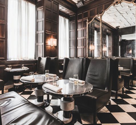 Barclay Prime’s sleek interior  PHOTO COURTESY OF BRANDS