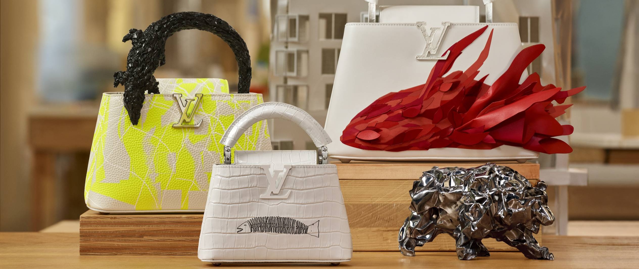 Louis Vuitton's Collaboration with Frank Gehry Unveiled