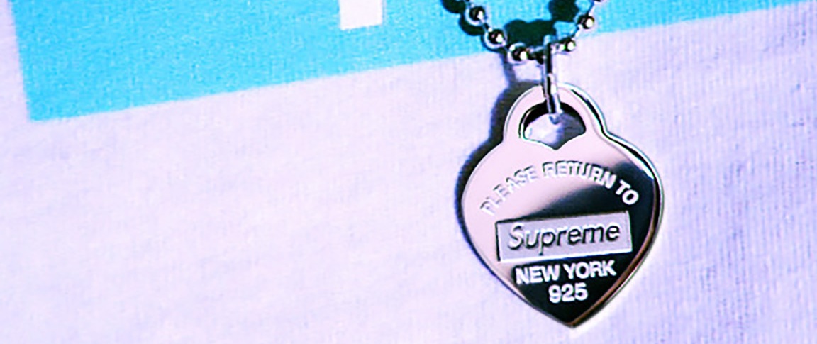 Tiffany & Co. × Supreme　ネックレス　ハート　コラボ Supreme Tiffany & Co. Return to Tiffany Heart Tag Pendant (FW21