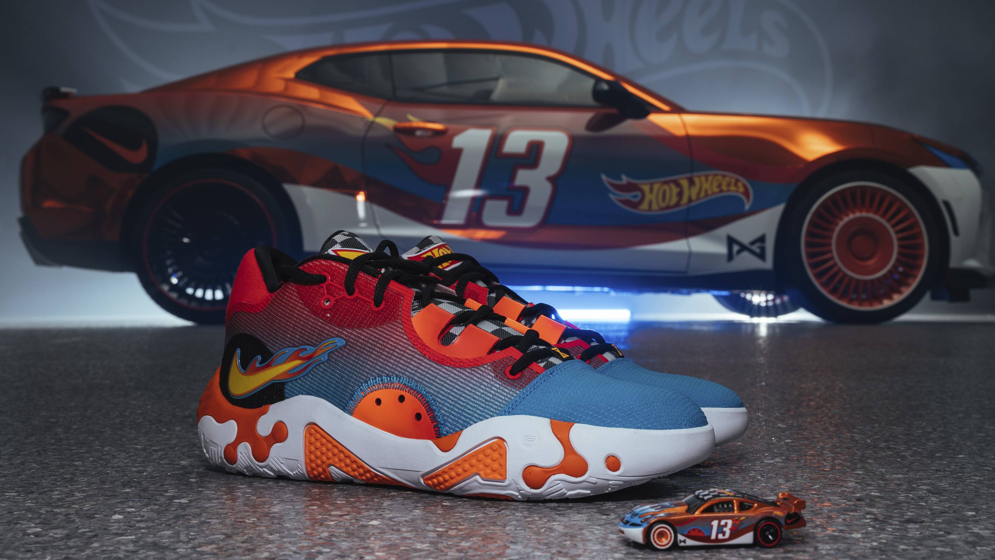 Nike x Paul George x Hot Wheels: Epic Sneaker Collab
