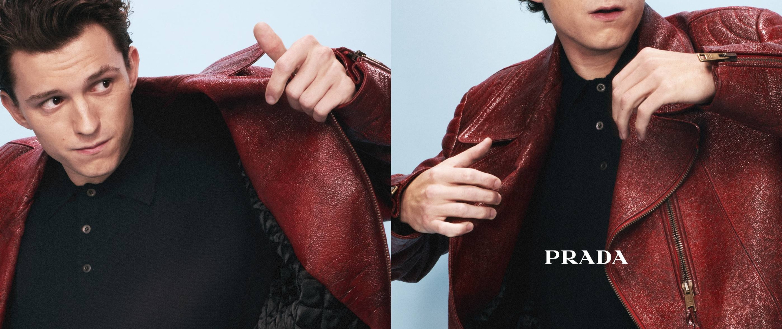 Tom Holland Shines in Prada's 2022 Menswear Campaign