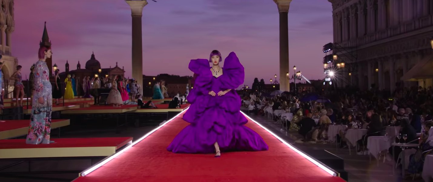 Dolce & Gabbana's 2021 Alta Moda Show Dazzles in Venice