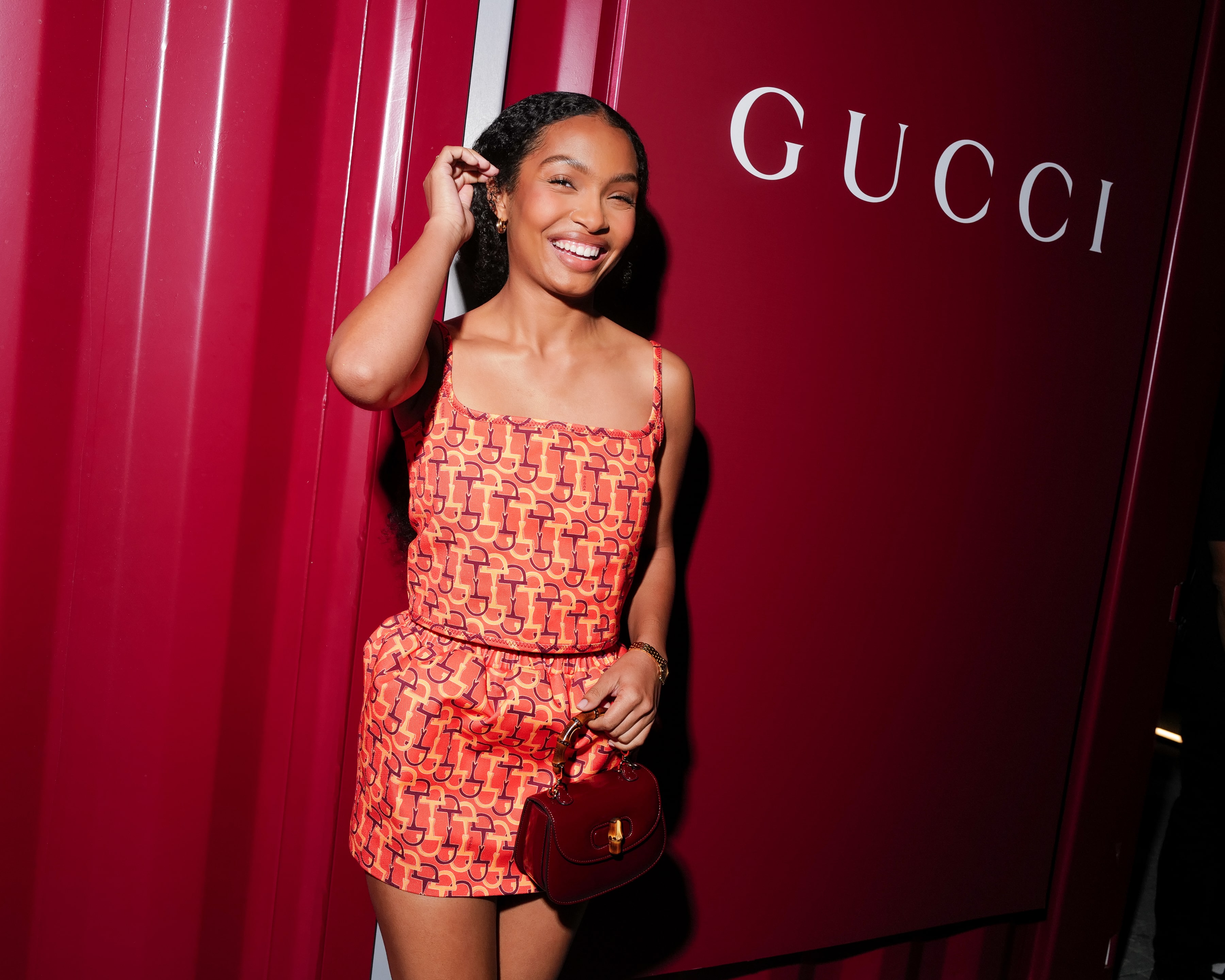 Gucci's Holiday Snow Globe Installation in Miami