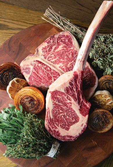 Tomahawk porterhouse from Carne Mare PHOTO: BRIANA BALDUCCI