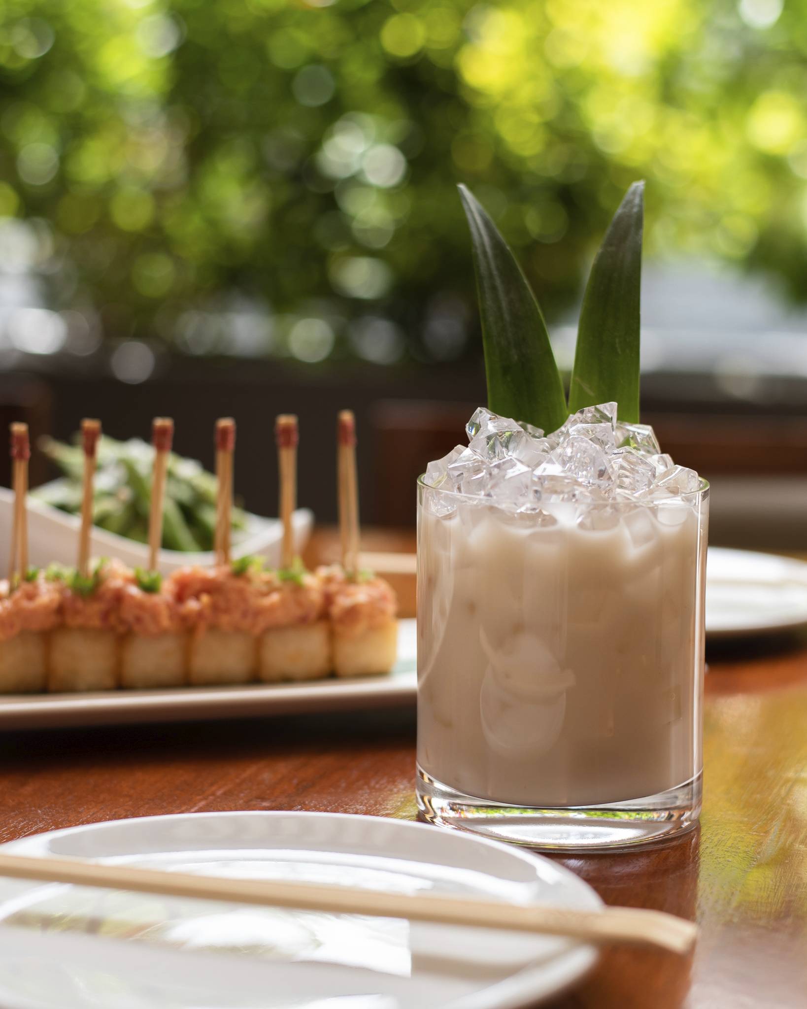 Lyre Liar mocktail at Nobu Chicago
