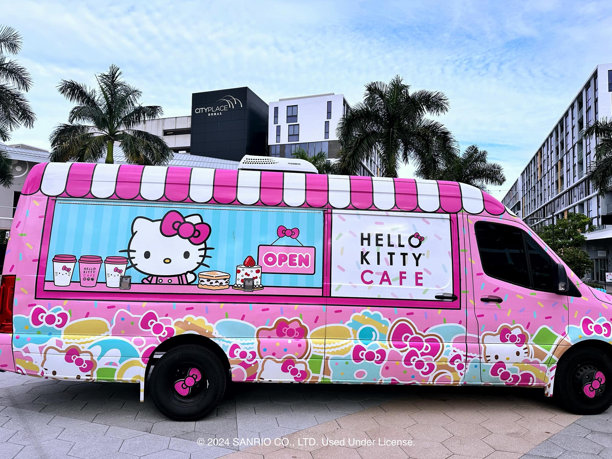 Hello Kitty Cafe Truck Returns to CityPlace Doral