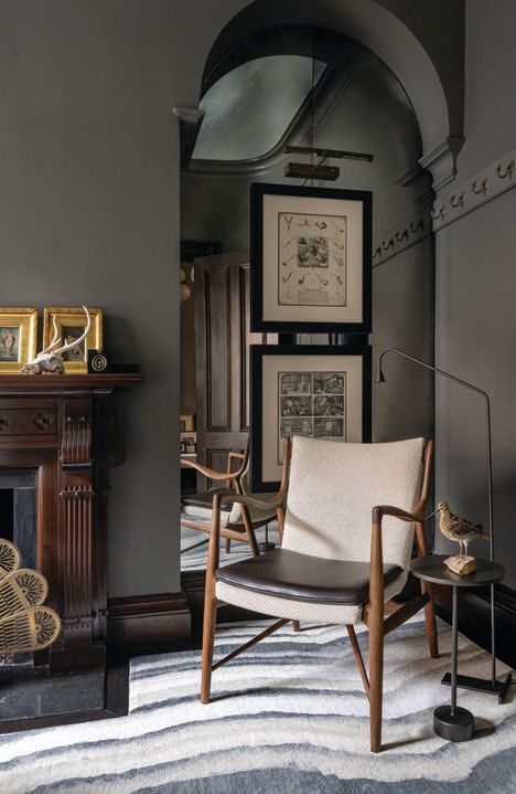 The 45 Chair by Finn Juhl and COR Tablo side table PHOTO BY MICHAEL STAVARIDIS