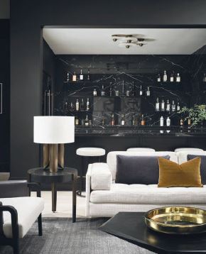 Luxurious Basement Design: A High-End Retreat
