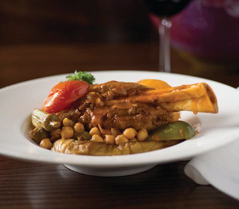Lala Rokh’s Abgoosht, a Persian lamb and chickpea stew PHOTO BY: JIM SCHERER